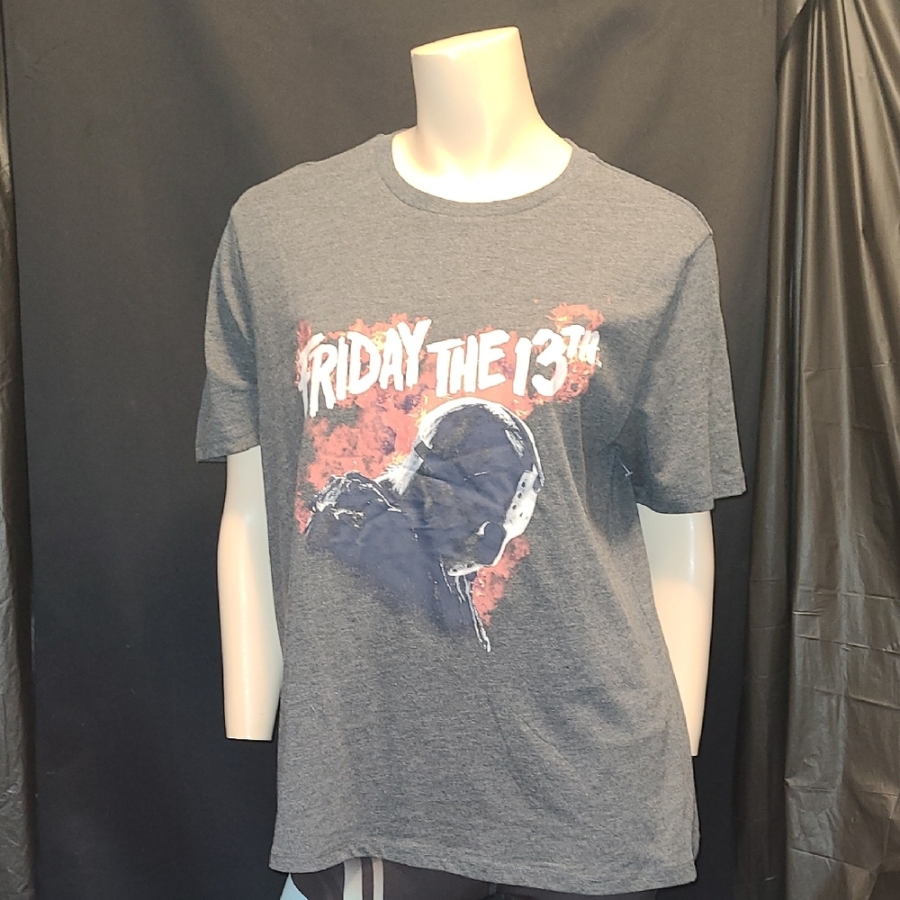 MAD Engine Friday the 13th Graphic Tee - Dark Gray  Size Large